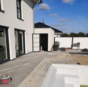 Gartengestaltung eines Neubaus in Neukirchen-Vluyn